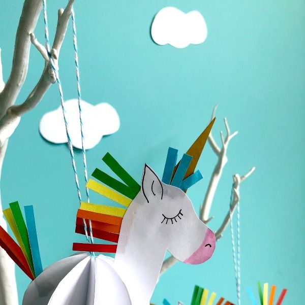 How to Make Adorable Unicorn Ornaments - the Making Life