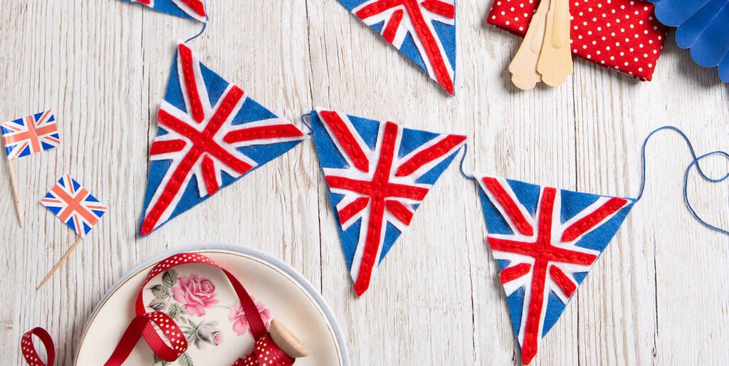 the best union jack decorations for king's coronation