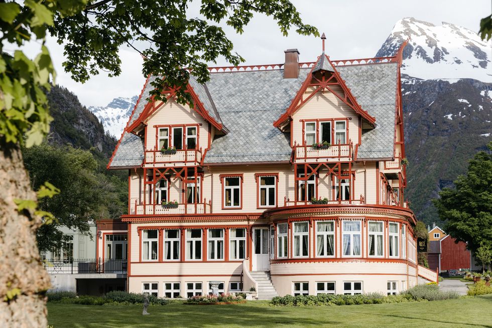 union oye hotel, norangsfjorden, norway
