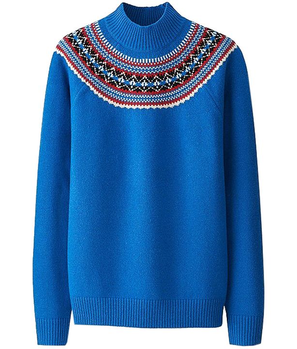 Clothing, Blue, Sleeve, Sweater, Neck, Turquoise, Cobalt blue, Electric blue, Wool, Outerwear, 