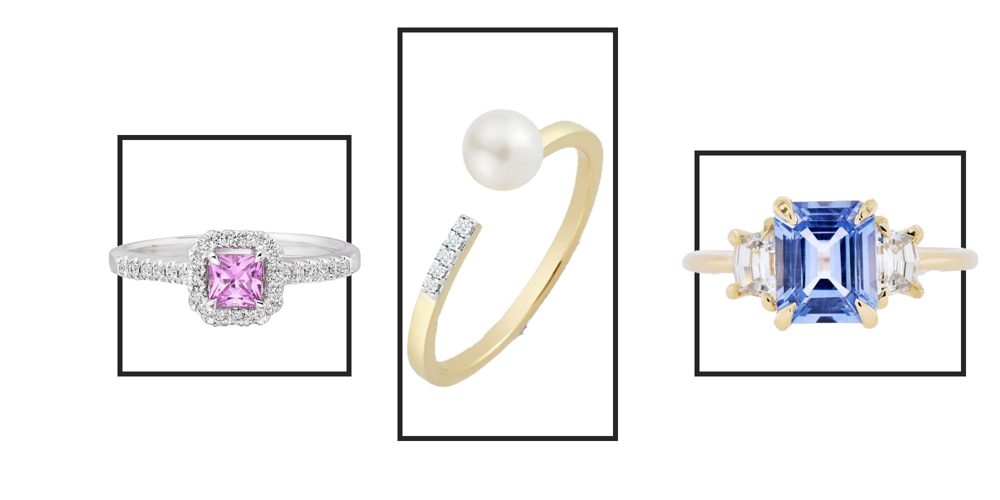 Our guide to buying coloured gemstone engagement rings – London DE