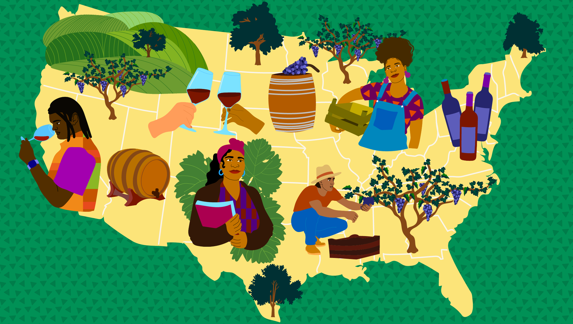 map of wineries across the united states