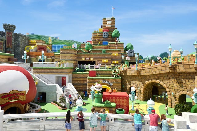super nintendo world at universal epic universe feature theme park attractions inspired by super mario video games