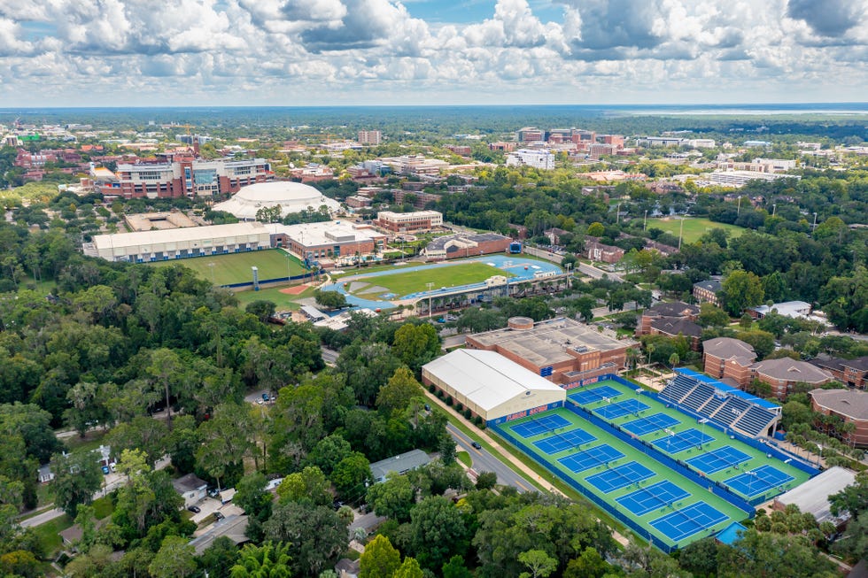 university of florida aerial drone view