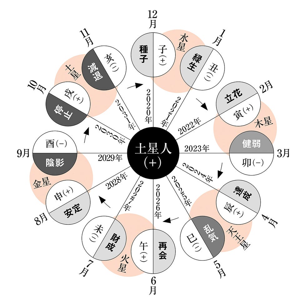 土星人＋（プラス）｜細木かおりさんが六星占術で占う2025年の運命