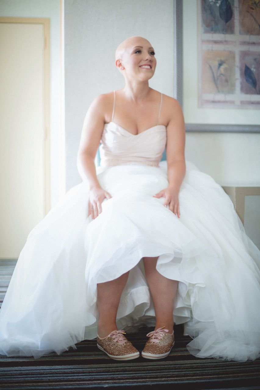 Wedding dress, Gown, Dress, Clothing, Bride, White, Photograph, Bridal clothing, Shoulder, Bridal party dress, 