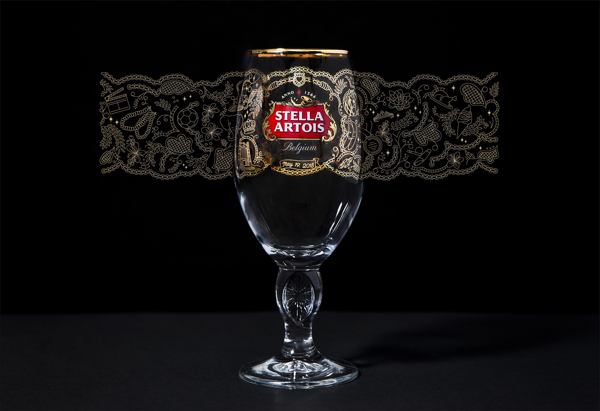 Stella Artois's New Chalice Features 19 Secret Messages For The Royal Couple