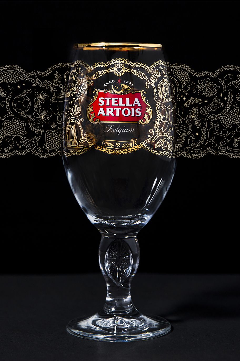 Stella Artois's New Chalice Features 19 Secret Messages For The Royal Couple