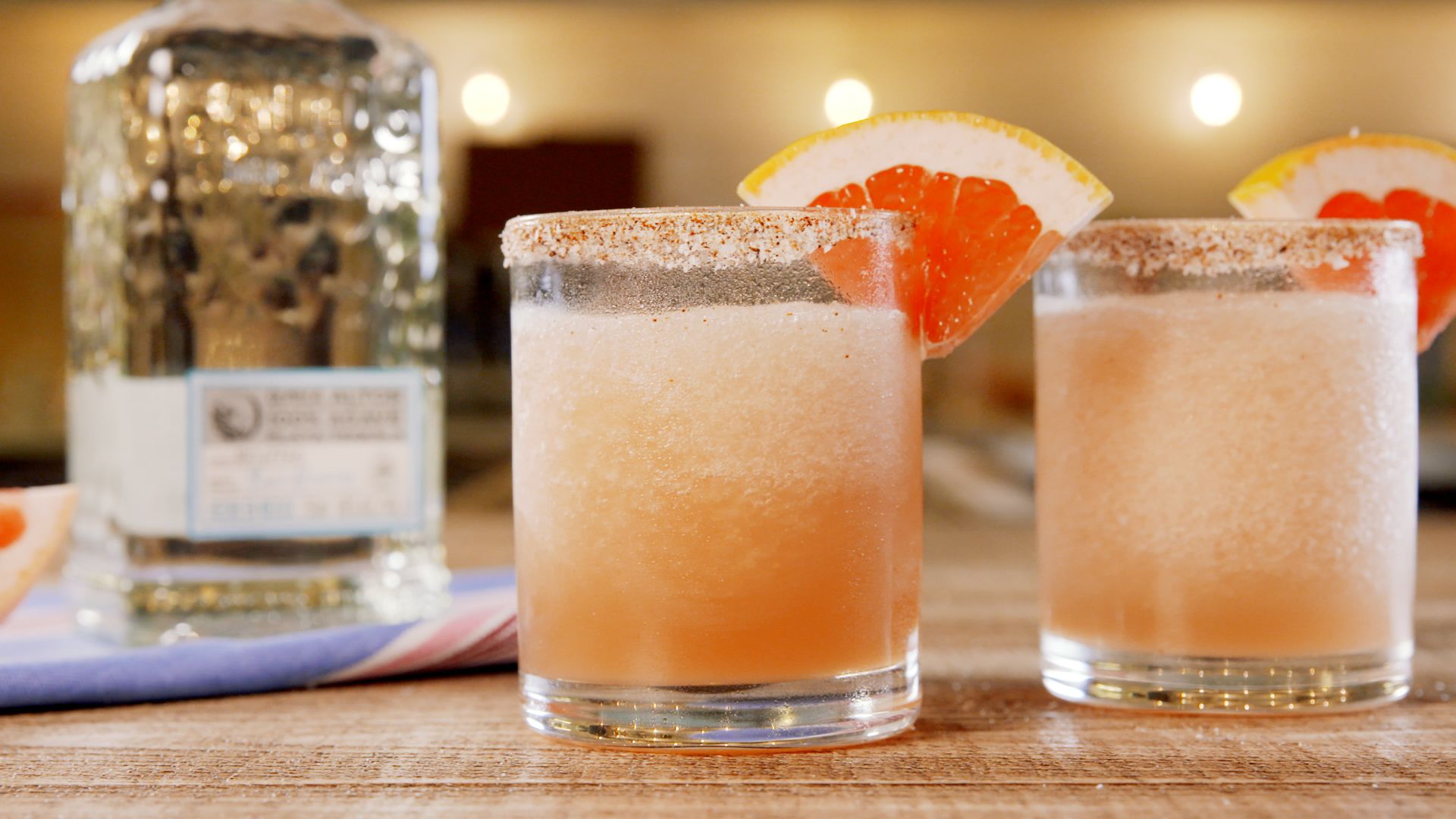 Easy Frozen Paloma Cocktail • The Fresh Cooky