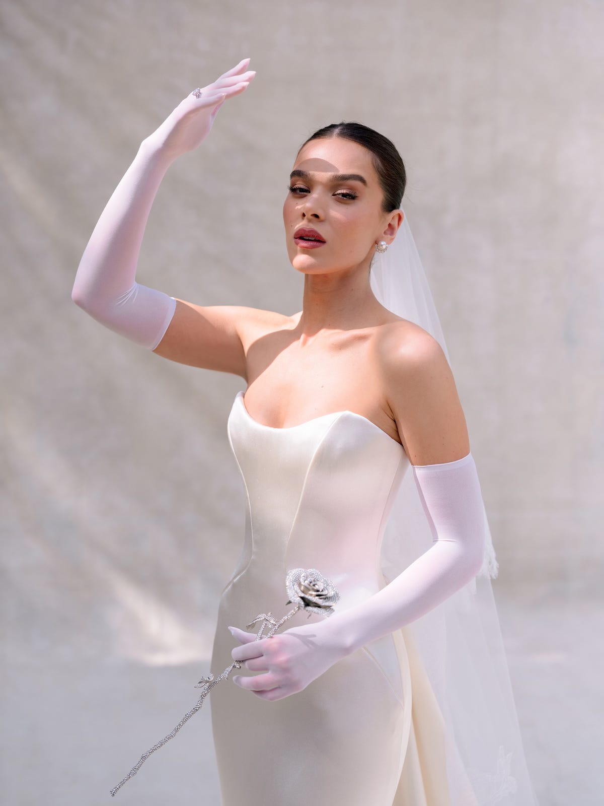 Hailee Steinfeld wore a trio of Tamara Ralph couture dresses for her ...