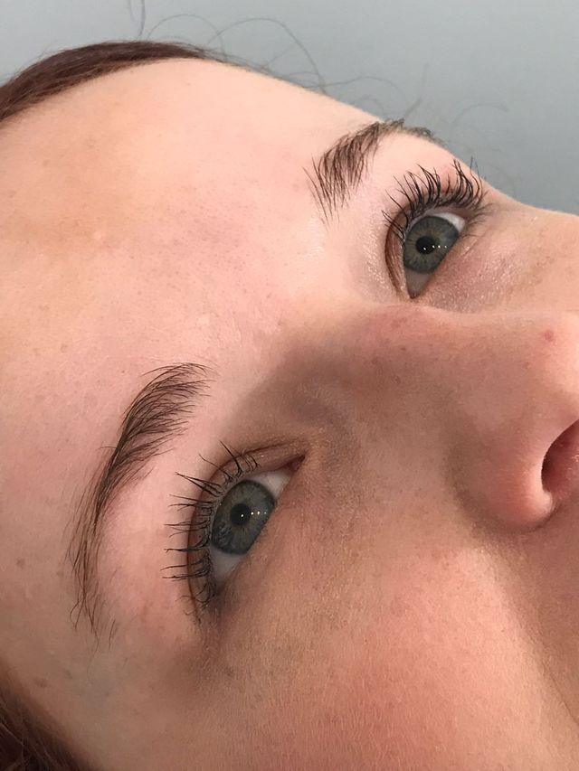 Microblading Eyebrows Before Picture