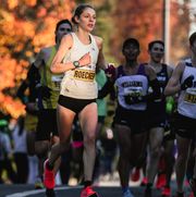Samantha Roecker wins bronze at the California International Marathon.