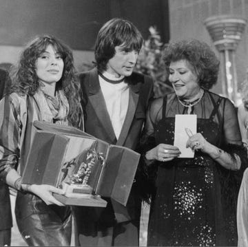 sanremo 1981, alice, claudio cecchetto, nilla pizzi e eleonora vallone