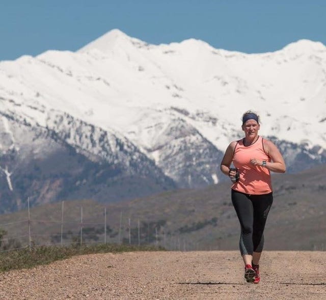 running, mountainous landforms, outdoor recreation, mountain, recreation, jogging, ultramarathon, sky, long distance running, mountain range,