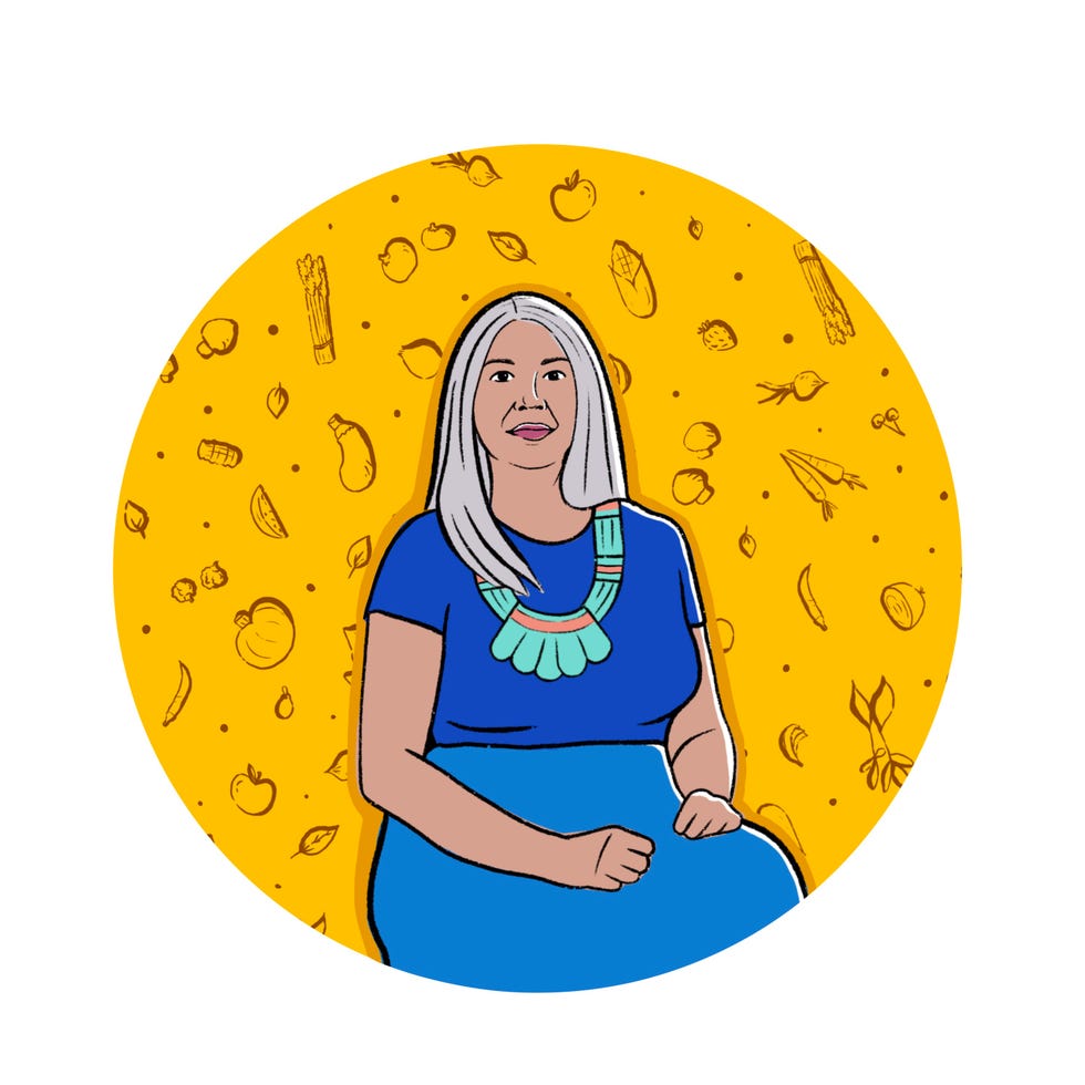 portrait illustration of felicia cocotzin ruiz by ericaprettyeagle
