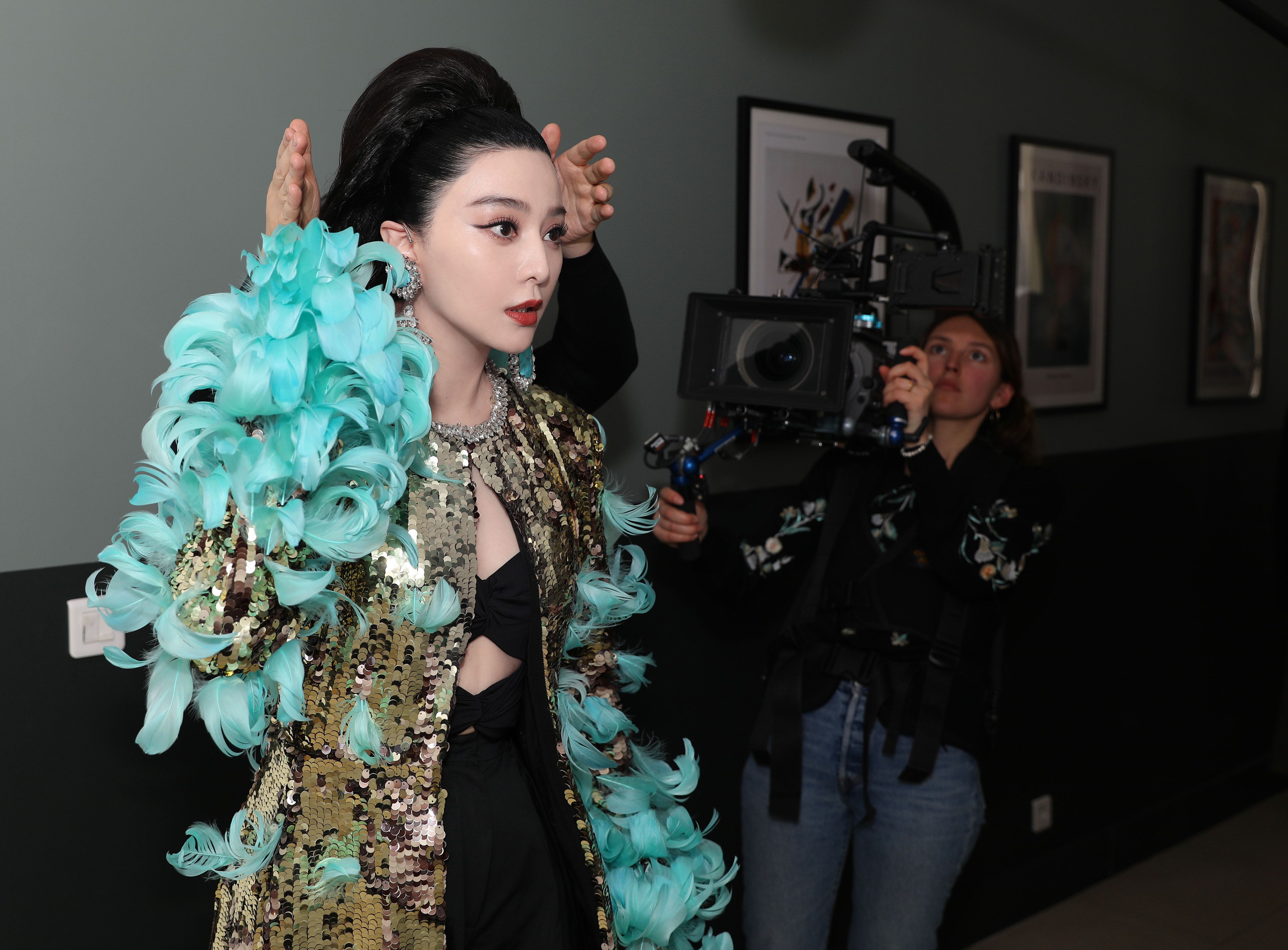 Fan Bingbing in Louis Vuitton  Fashion, Fashion show, Checkered dress