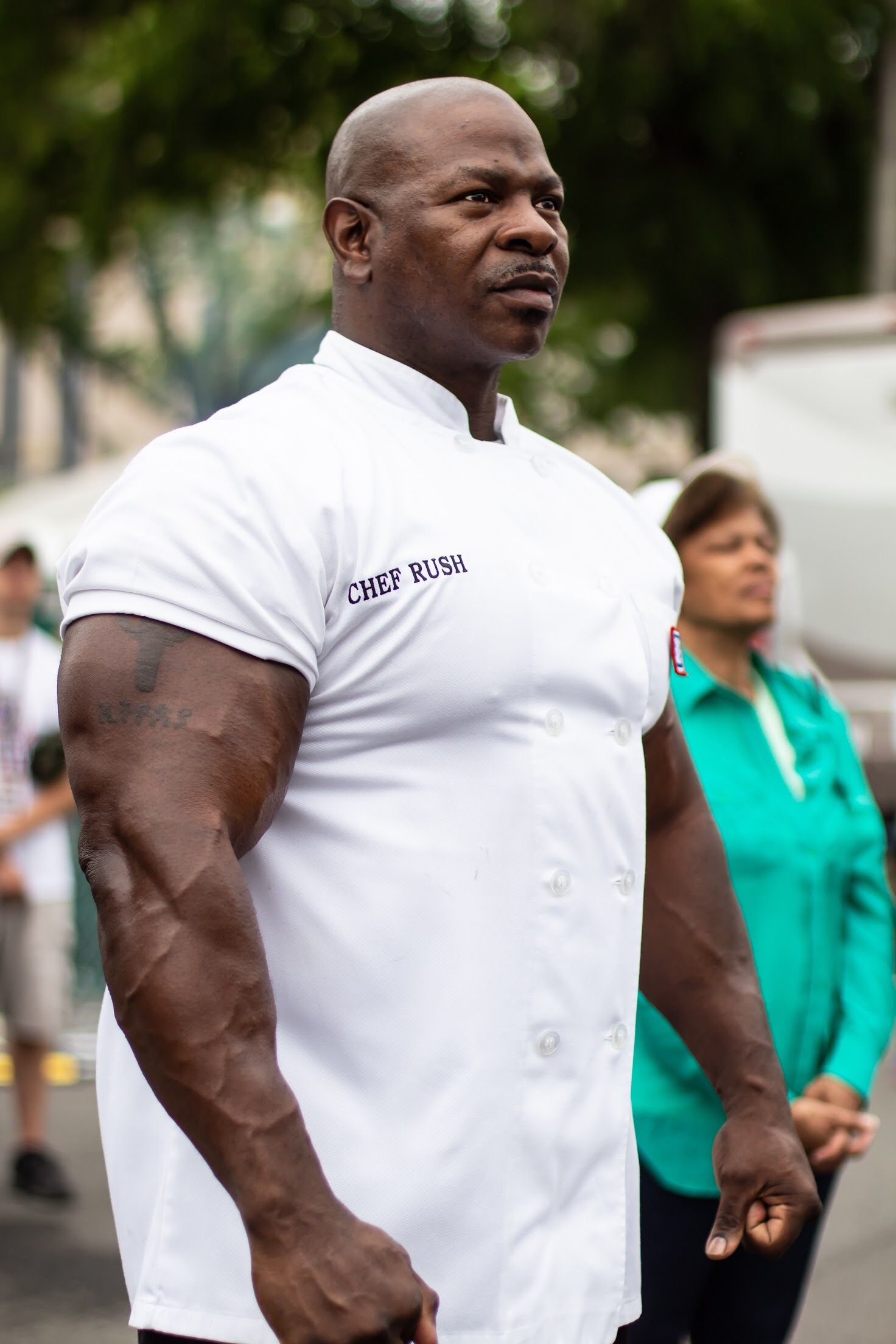 Jacked White House Chef Andre Rushs Workout Routine photo