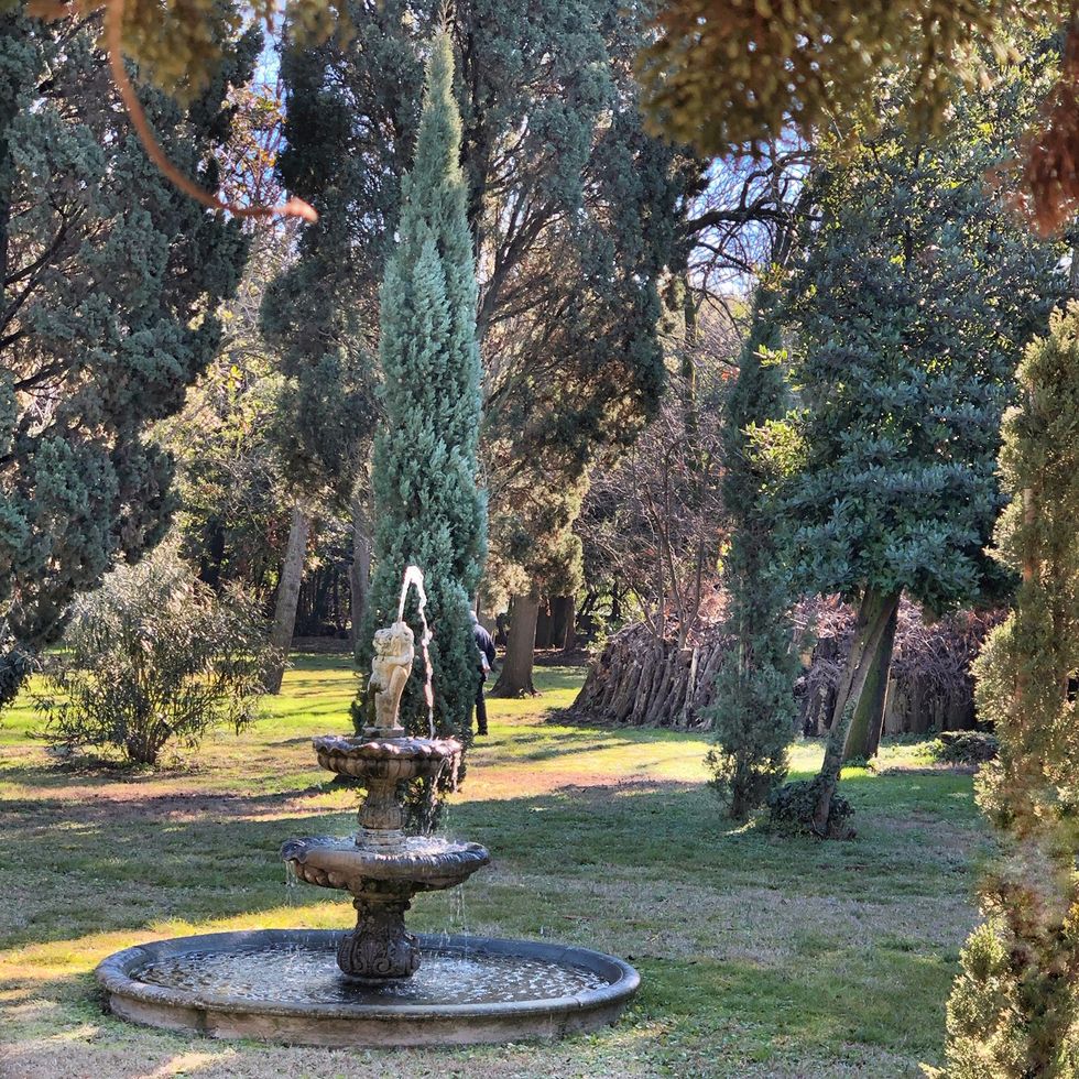 fontana giardino Hunterwasser Giudecca Venezia
