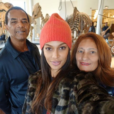 joan smalls and family