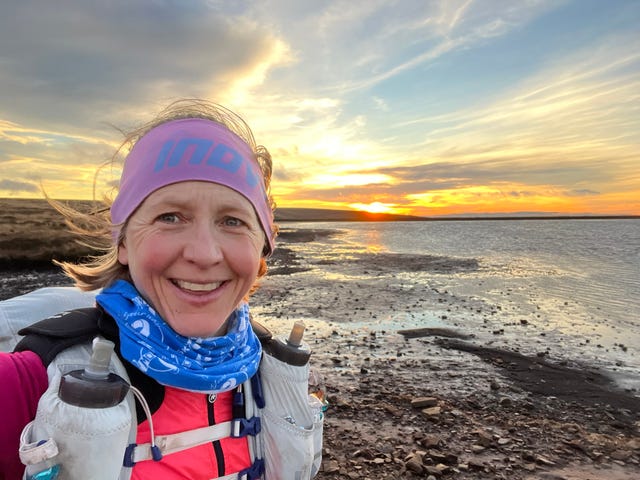 dr lucy gossage running the spine race