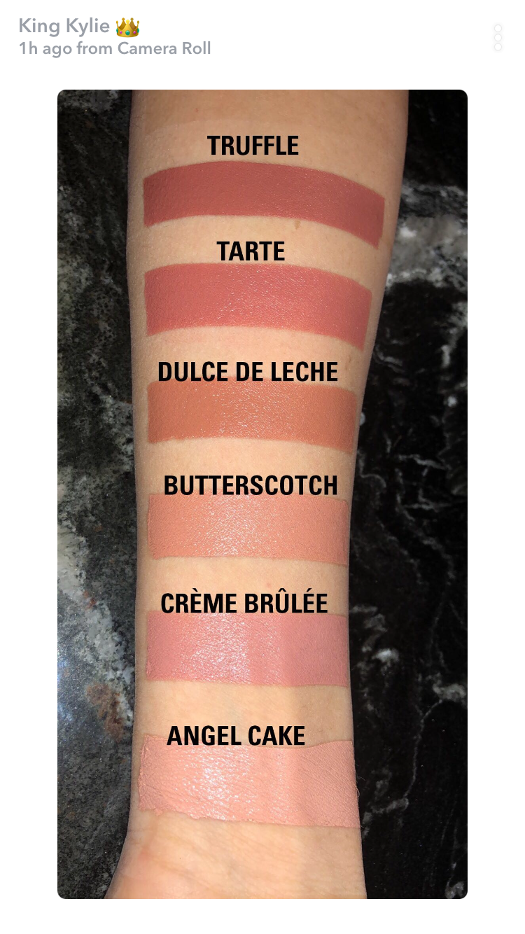 kylie crush lipstick swatch