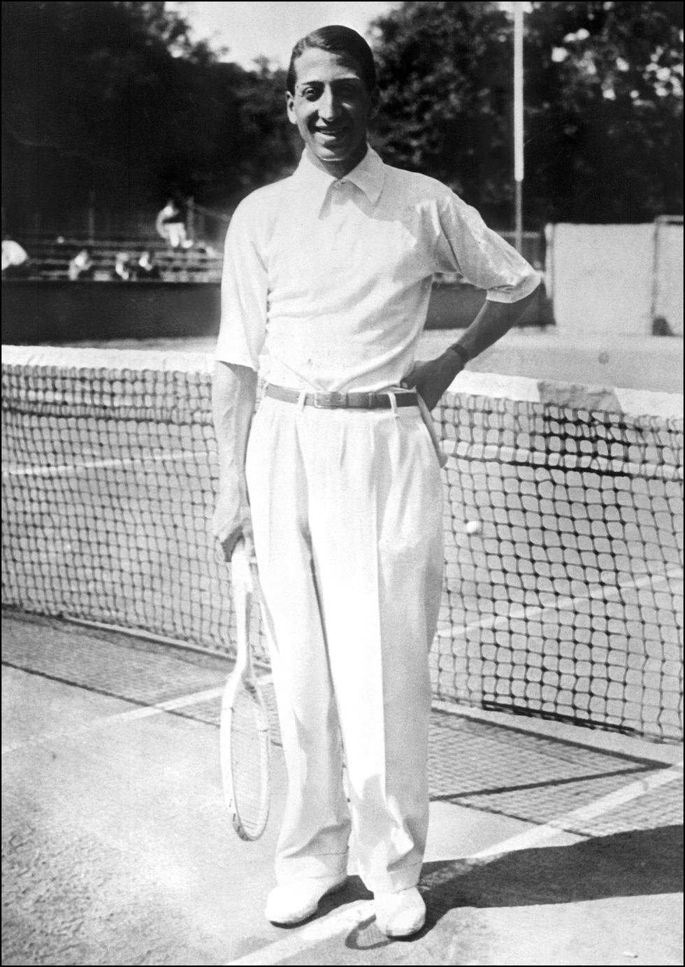 unlocated picture showing rene lacoste, leader of