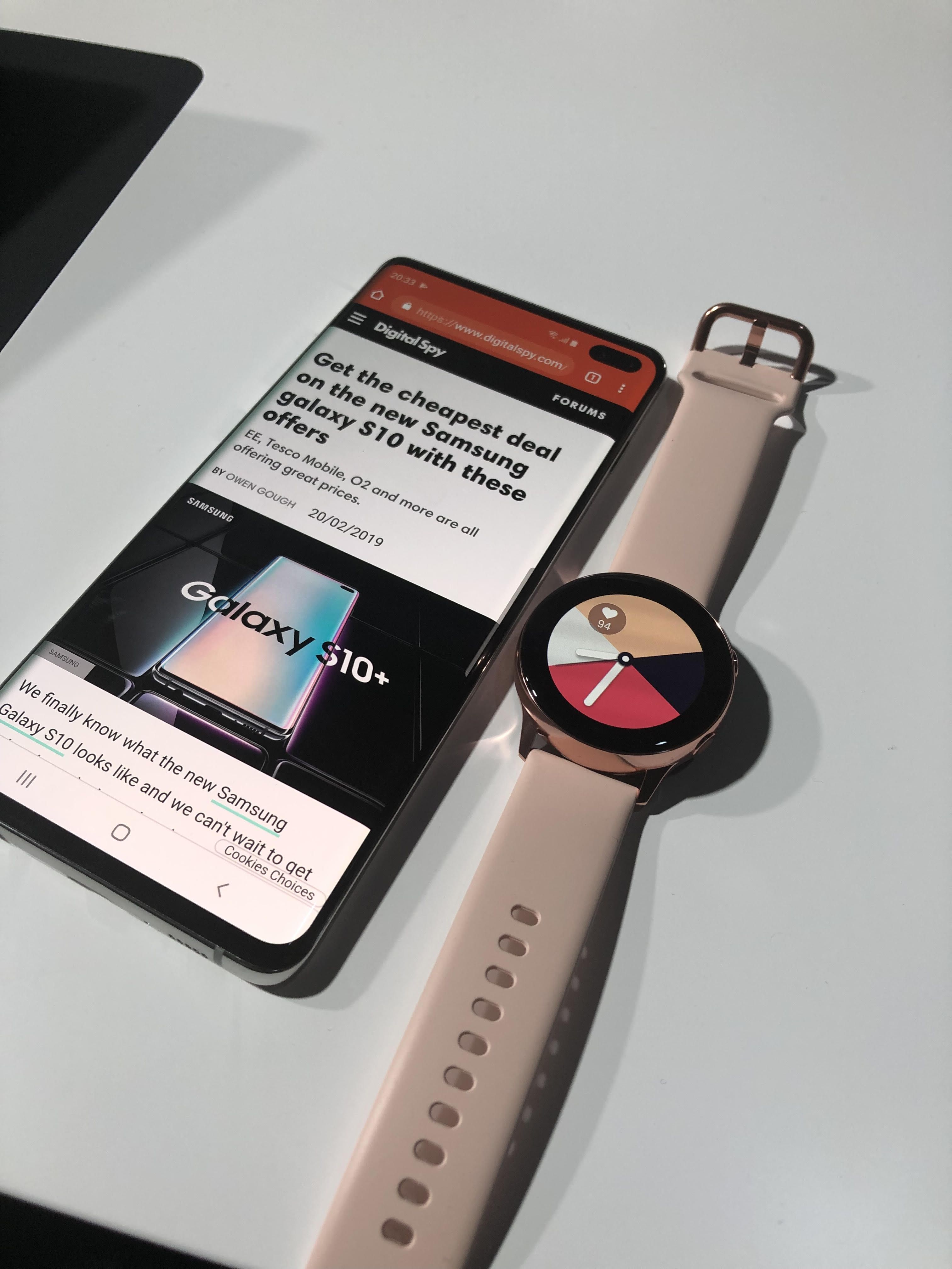 Samsung galaxy discount watch for s10