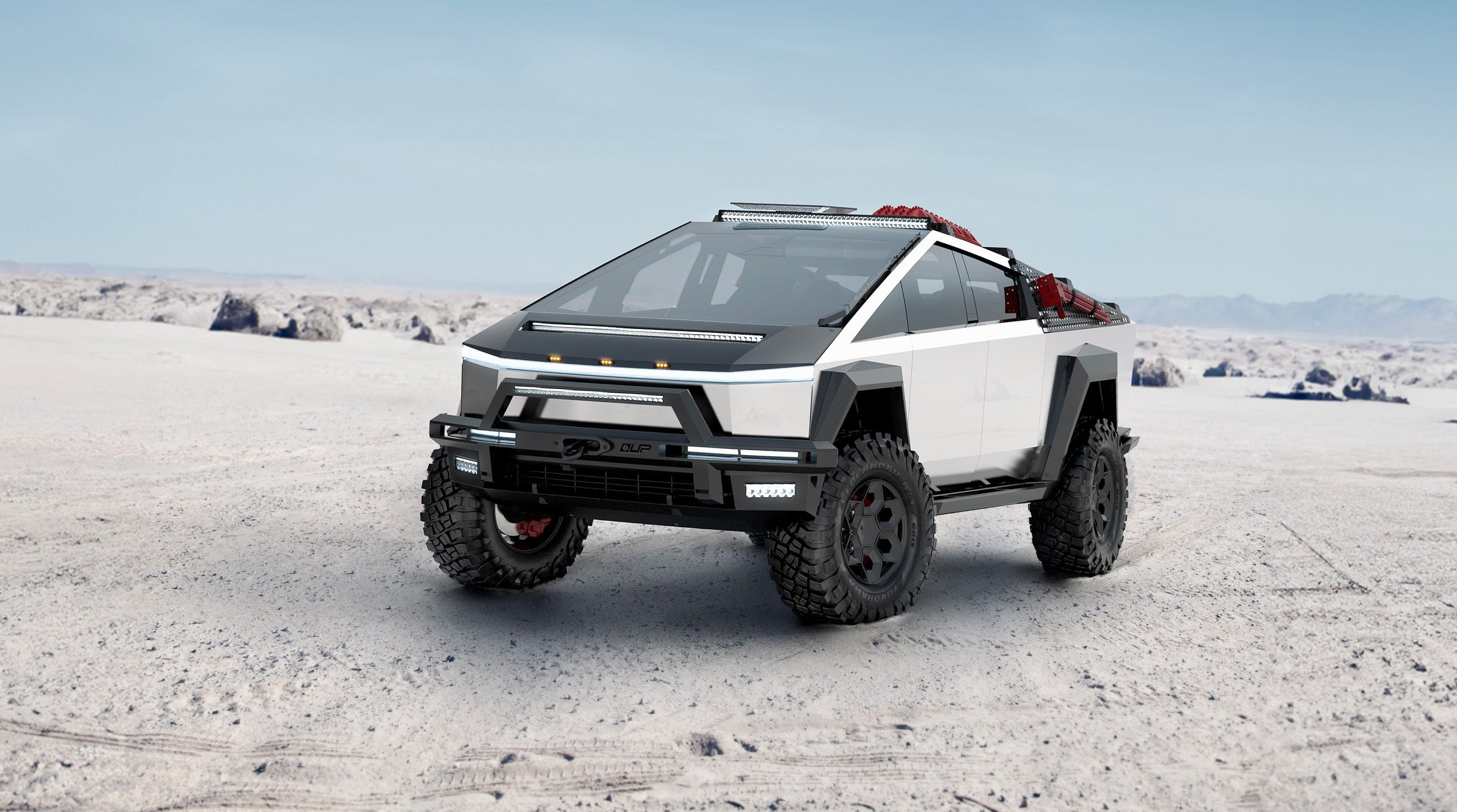 Unplugged Performance Has Lots of Off-Road Hardware for Tesla Cybertruck