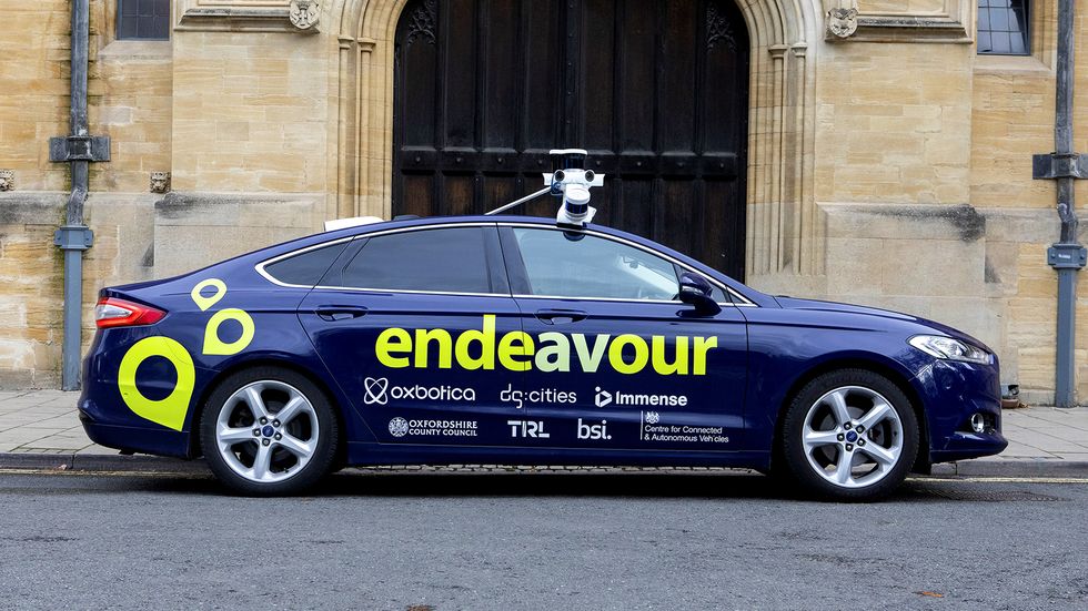 endeavour self drive car oxford