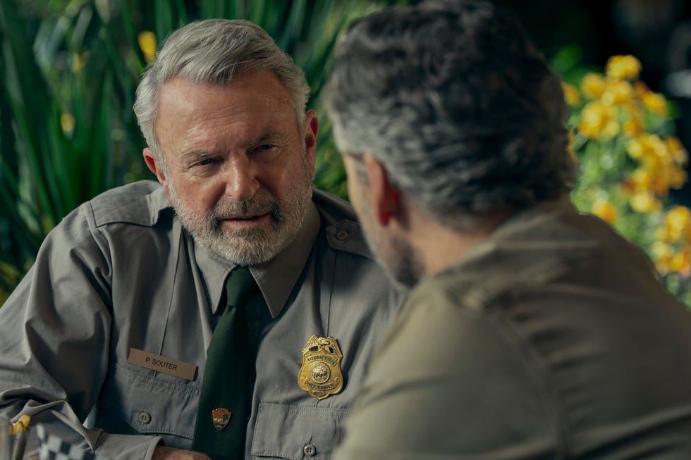 Sam Neill als Paul Souter in aflevering 102 van Untamed