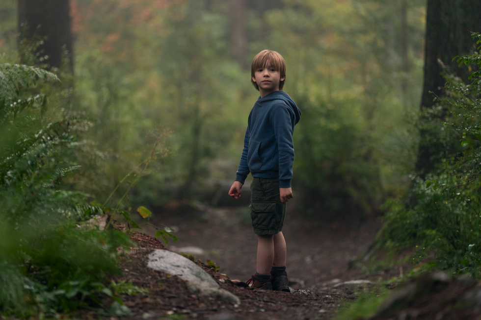 Ezra Wilson als Caleb Turner in aflevering 106 van Untamed