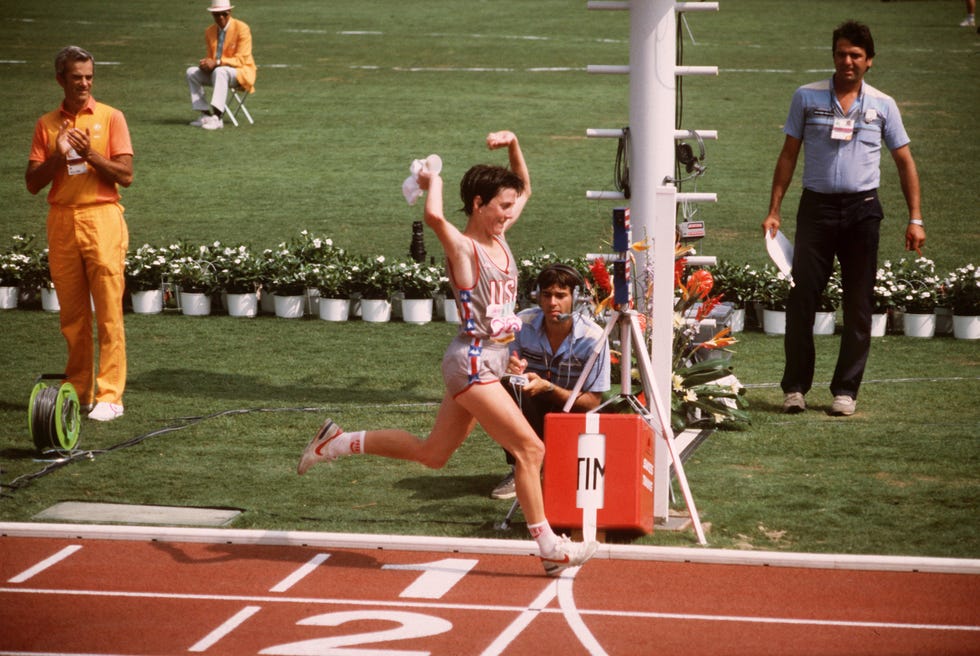 los angeles 1984, joan benoit siegt im frauen marathon