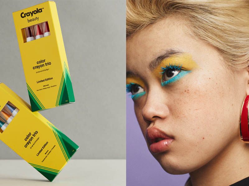 støn helikopter Merchandising Crayola Launched a 58-Piece Makeup Collection With 95 Colors