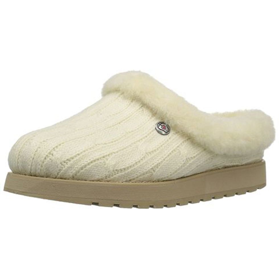 These wool-lined Muk Luks slippers are the perfect house shoes