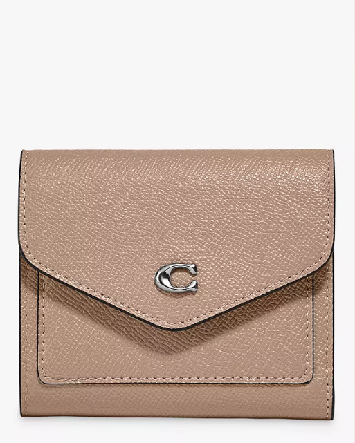 coach wyn small leather envelope purse