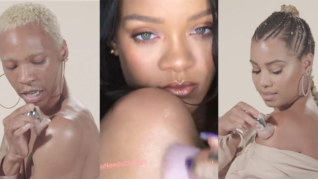 What Rihanna's Fenty Beauty Makeup Looks Like on Different Skin Tones