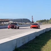 Cadillac CTS-V vs a C8 Corvette