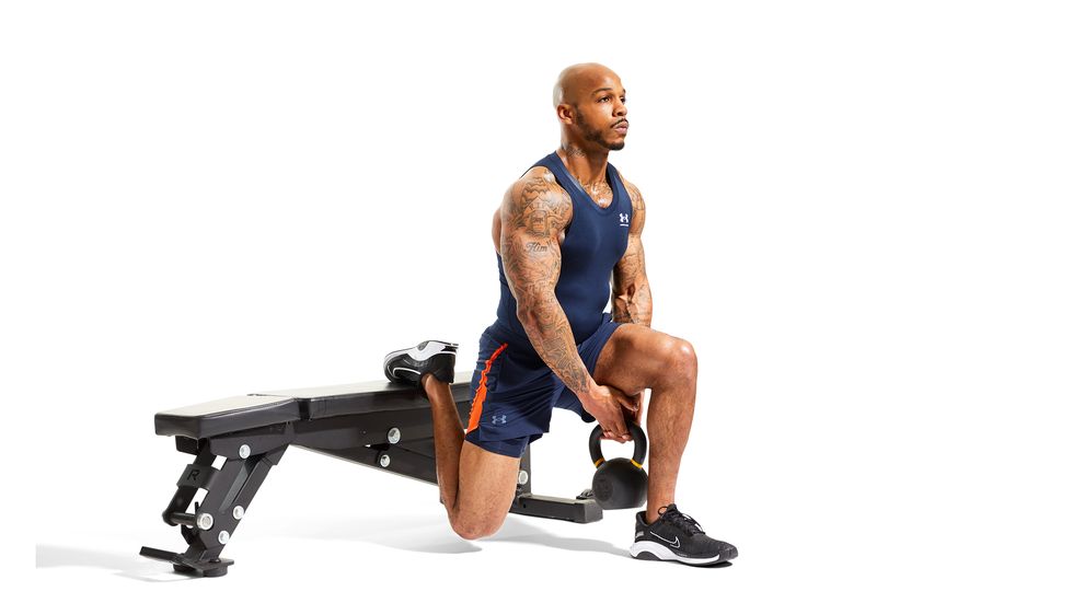 Add Power to Your Engine with the Pass-through Bulgarian Split Squat