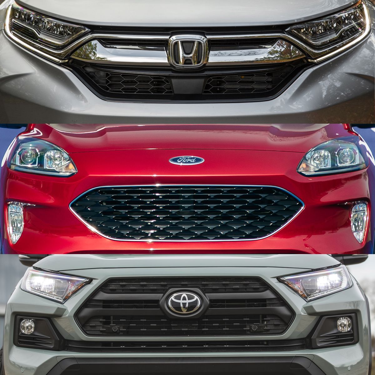 Ford Escape vs. Honda CR-V vs. Toyota RAV4