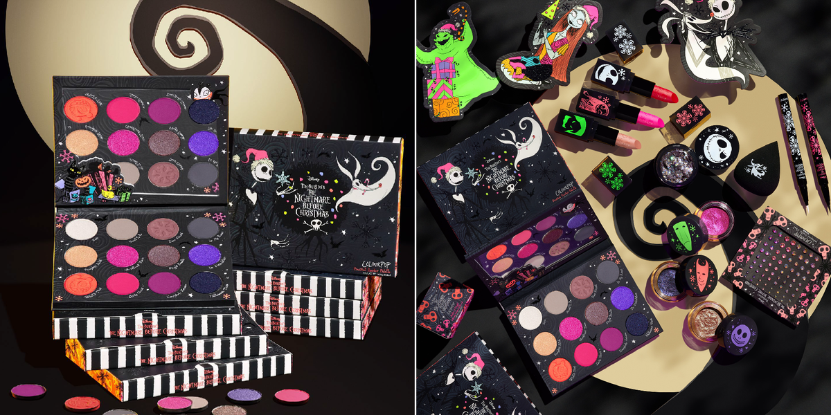 Colorpop sale Cosmetics X NBC nightmare before Christmas PR set