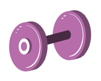 Weights, Purple, Dumbbell, Violet, Exercise equipment, Barbell, Sports equipment, Weightlifting, 