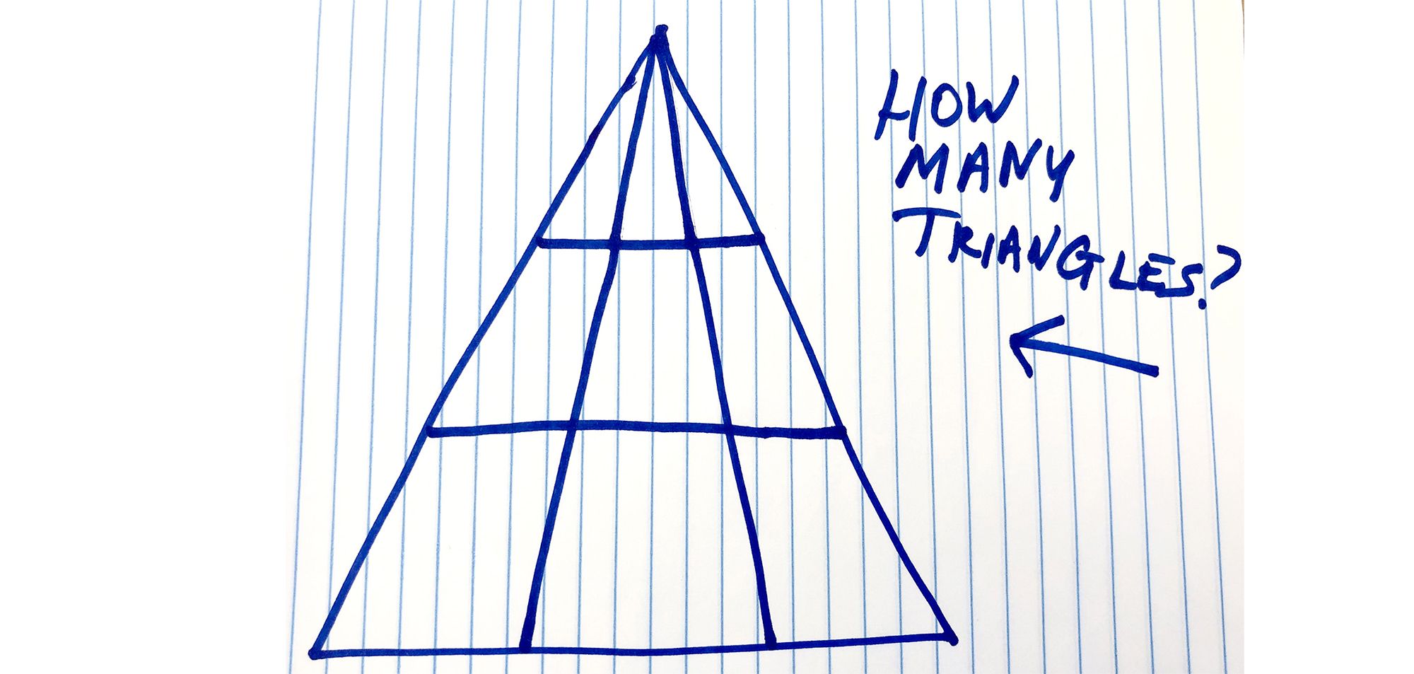 Viral　Math　Triangles　See　How　Do　Problem　Many　You　Triangle