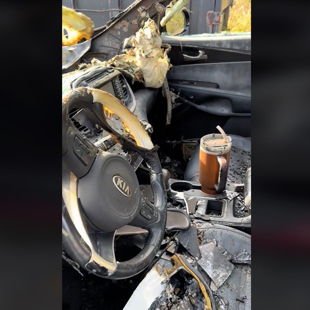 Woman Whose Cup Survived Car Fire Offered New Car by Stanley