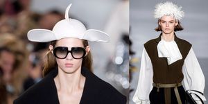 【巴黎時裝週】小飛象還是米老鼠？ Loewe 秀上帽子長耳朵，意外成為迪士尼控話題的原因是⋯