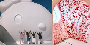 11公尺巨型 Hello Kitty 貓頭出現在淡路島！新開幕主題餐廳，每個角落都超可愛讓你拍到手軟