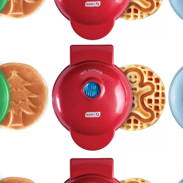 dash mini holiday waffle makers