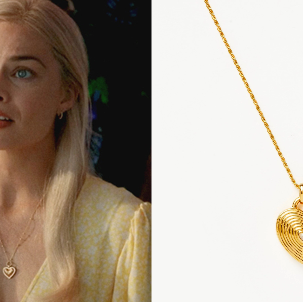 How to Shop the Missoma Heart Necklace Margot Robbie Wears in 'Barbie'