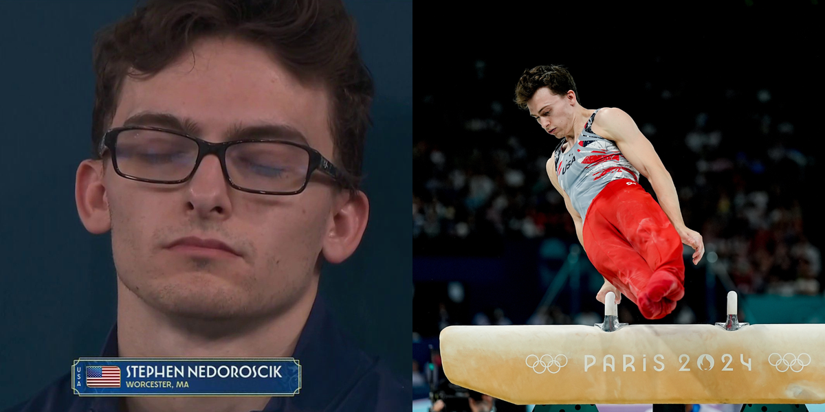 Yes, U.S. Gymnast Stephen Nedoroscik *Has* Seen Those Olympics Memes