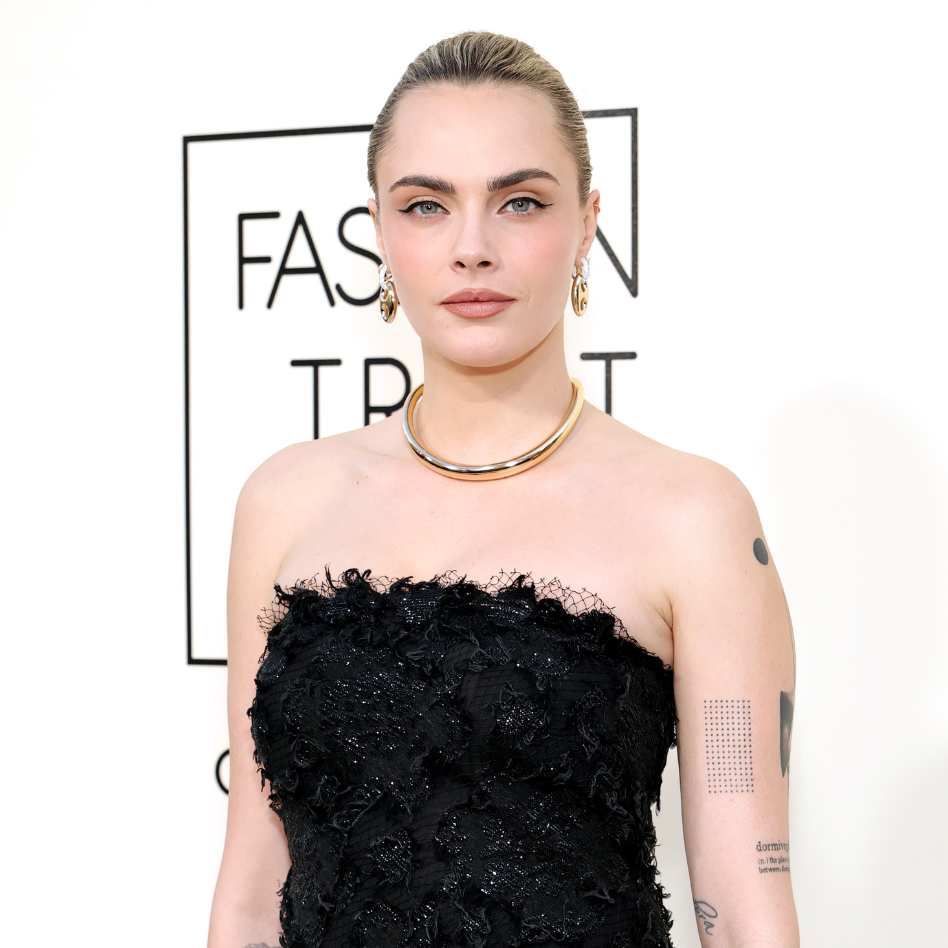 Cara Delevingne and Minke Showed Off Matching Alanis Morissette-Inspired Tattoos at Glastonbury