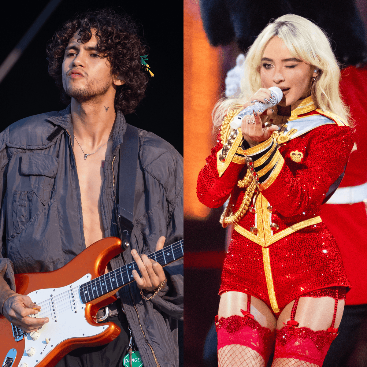So, Dominic Fike May Have Trolled Sabrina Carpenter at Lollapalooza Before Her Headlining Set